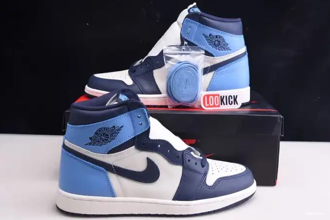 Rep TBkick Air Jordan High OG Obsidian Retro 555088-140 1 0505